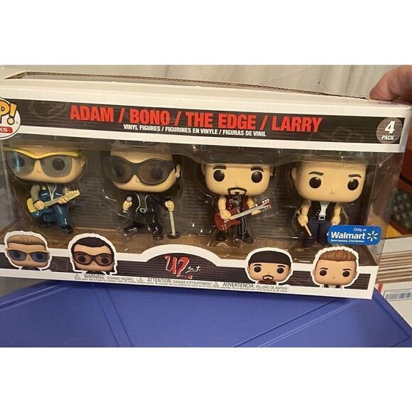U2 zoo tv Funko Pop Rocks Exclusive Adam 270 Bono 271 The Edge 272 Larry 273 U 2 - Picture 6 of 16